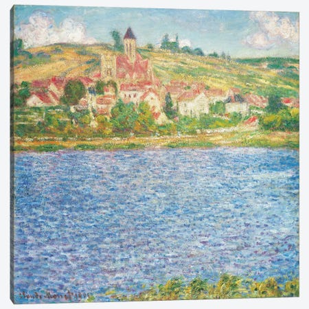 Vetheuil, Afternoon, 1901  Canvas Print #BMN5967} by Claude Monet Canvas Print