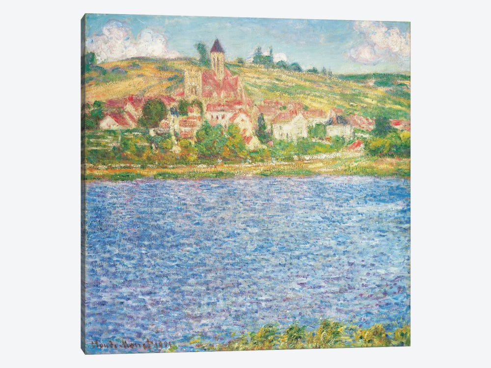 Vetheuil, Afternoon, 1901  by Claude Monet 1-piece Canvas Wall Art