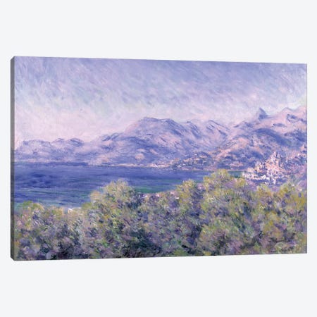 View of Ventimiglia, 1884  Canvas Print #BMN596} by Claude Monet Canvas Print