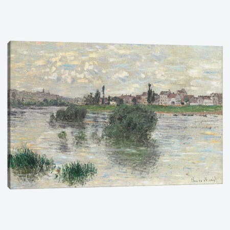 The Seine at Lavacourt, 1879  Canvas Print #BMN5973} by Claude Monet Art Print