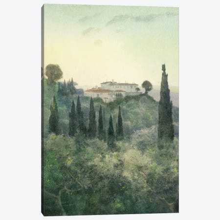 Villa Bocklin, Fiesole, 1897  Canvas Print #BMN5974} by Carl Ernest von Stetten Canvas Art