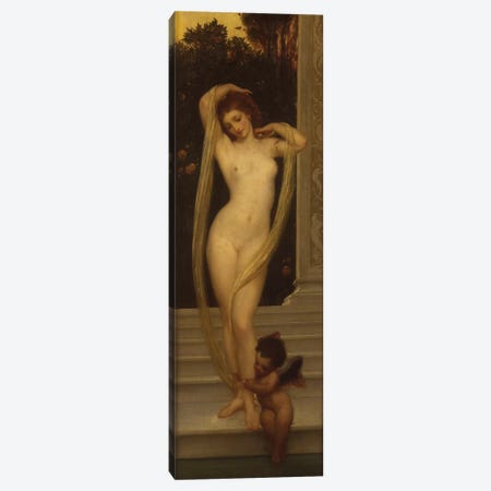 Venus and Cupid  Canvas Print #BMN5979} by Frederic Leighton Canvas Print