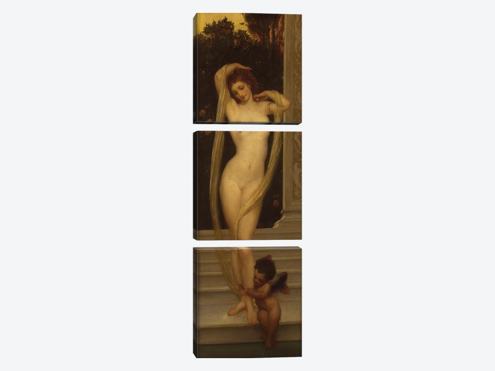 Venus and Cupid  by Frederic Leighton 3-piece Canvas Print