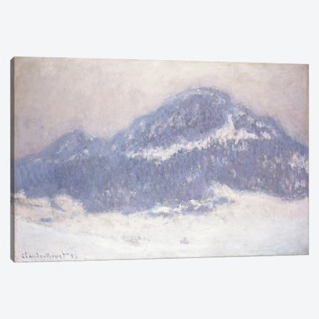 Mont Kolsaas, Misty Weather, 1895  Canvas Print #BMN5980} by Claude Monet Canvas Art