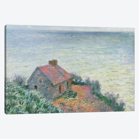Customs Post at Dieppe, 1882  Canvas Print #BMN5982} by Claude Monet Canvas Art