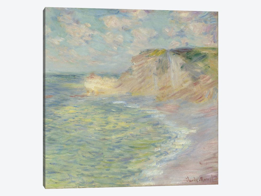 The Cliff Above, 1885  by Claude Monet 1-piece Canvas Artwork