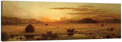 Sunrise, Hoboken Meadows, c.1875-1885  Canvas Art Print