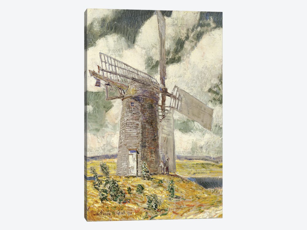 Bending Sail on the Old Mill, 1920  1-piece Art Print