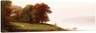 Landscape on the Hudson, c.1865  Canvas Art Print