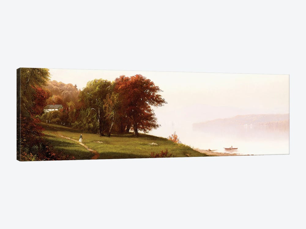 Landscape on the Hudson, c.1865  by Alfred Thompson Bricher 1-piece Art Print