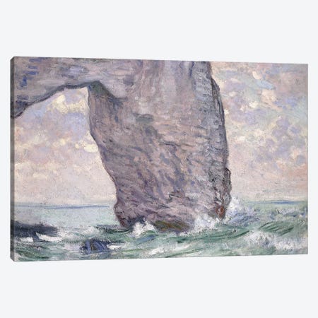 The Manneporte seen from Below, 1883  Canvas Print #BMN6031} by Claude Monet Canvas Art