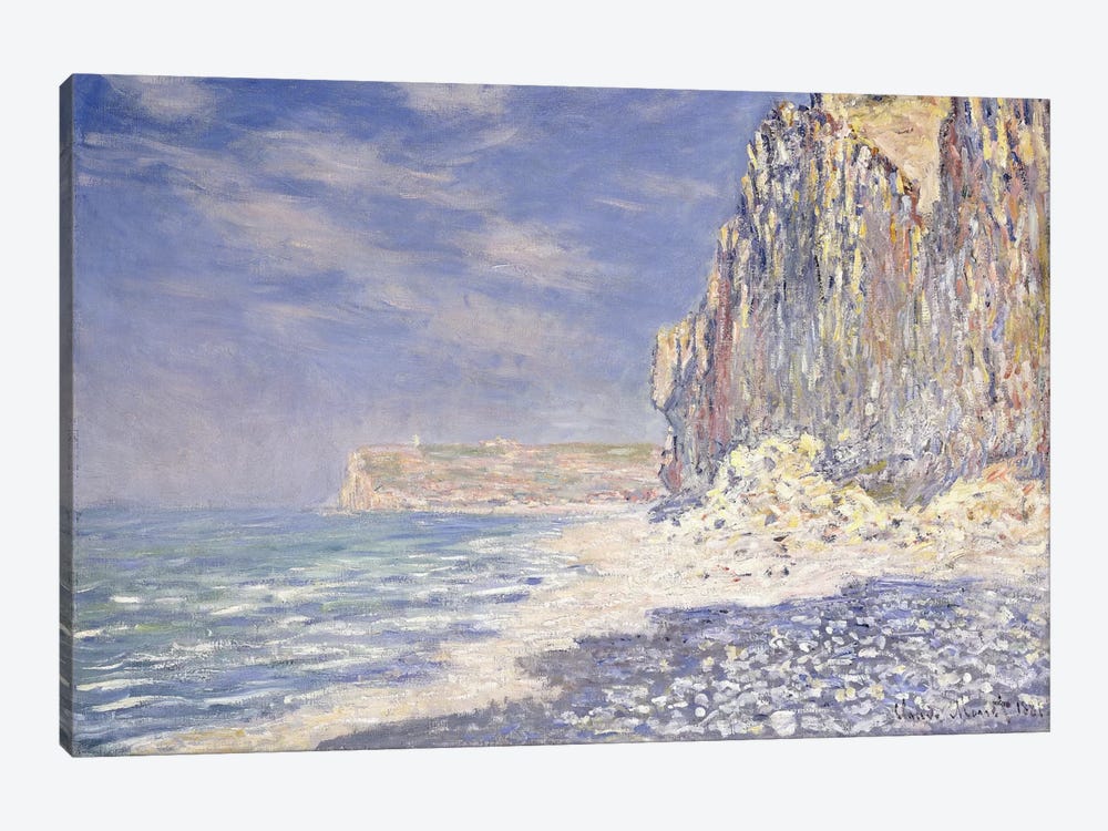 Cliff near Fecamp, 1881  by Claude Monet 1-piece Art Print
