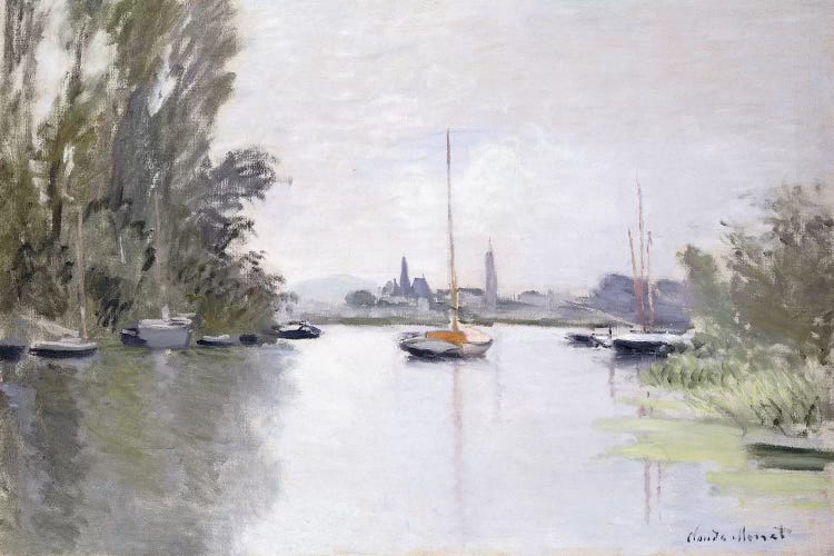 Argenteuil Seen from the Small Arm of the Seine, 1872 