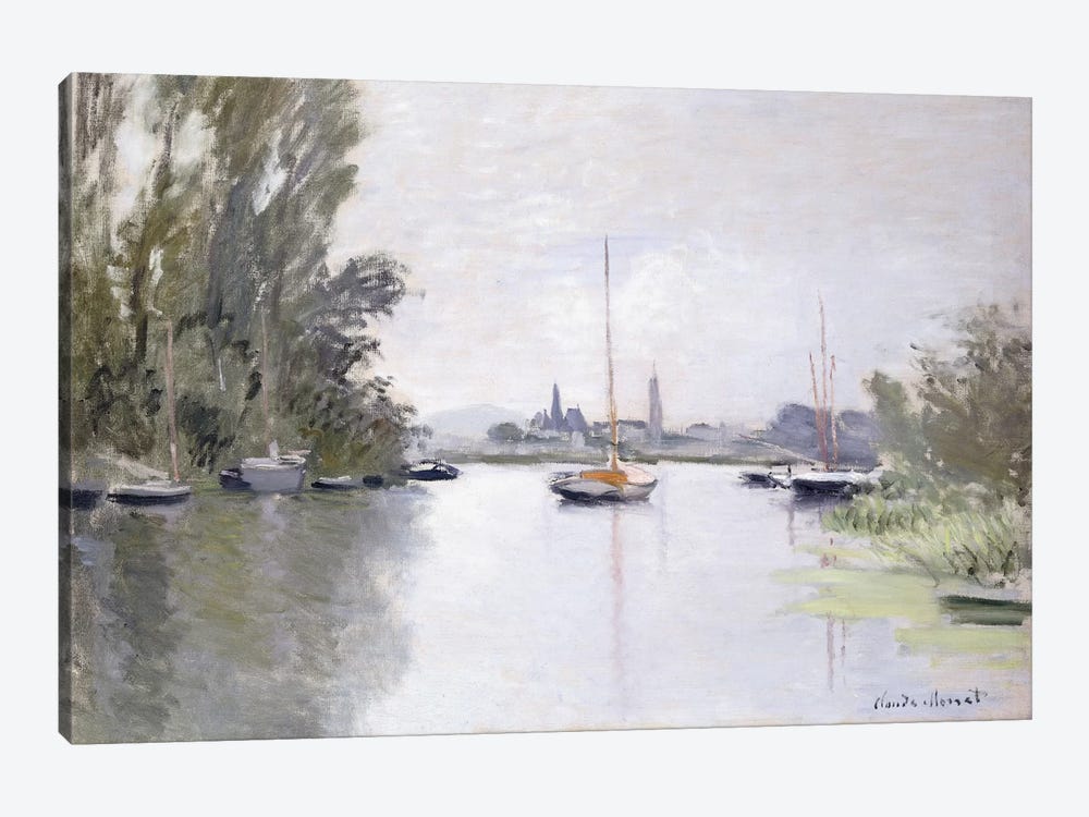 Argenteuil Seen from the Small Arm of the Seine, 1872  by Claude Monet 1-piece Art Print