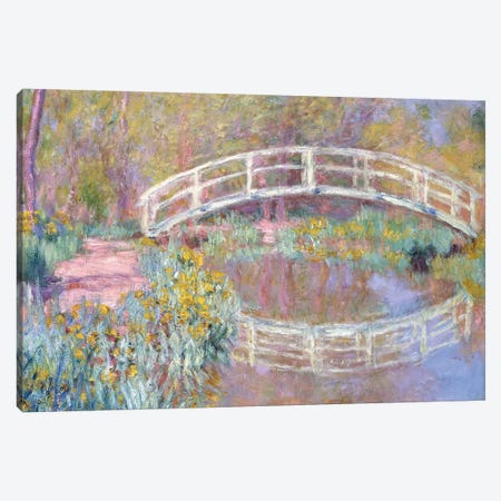 Bridge in Monet's Garden, 1895-96  Canvas Print #BMN6048} by Claude Monet Art Print