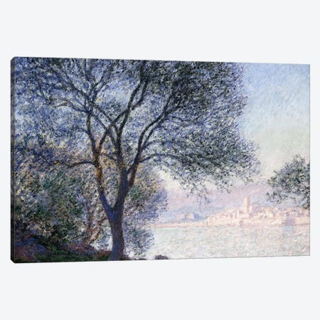 Antibes seen from the Salis, 1888  Canvas Print #BMN6049} by Claude Monet Canvas Print