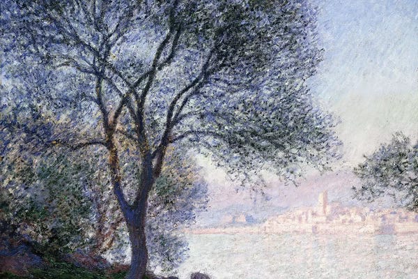 All Things Monet: Antibes seen from the Salis, 1888  by Claude Monet