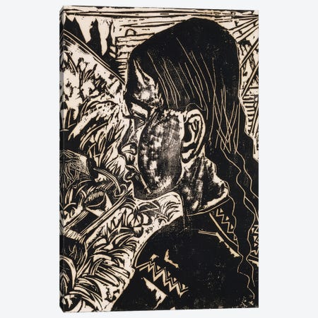 Dorli, 1917  Canvas Print #BMN6056} by Ernst Ludwig Kirchner Canvas Print