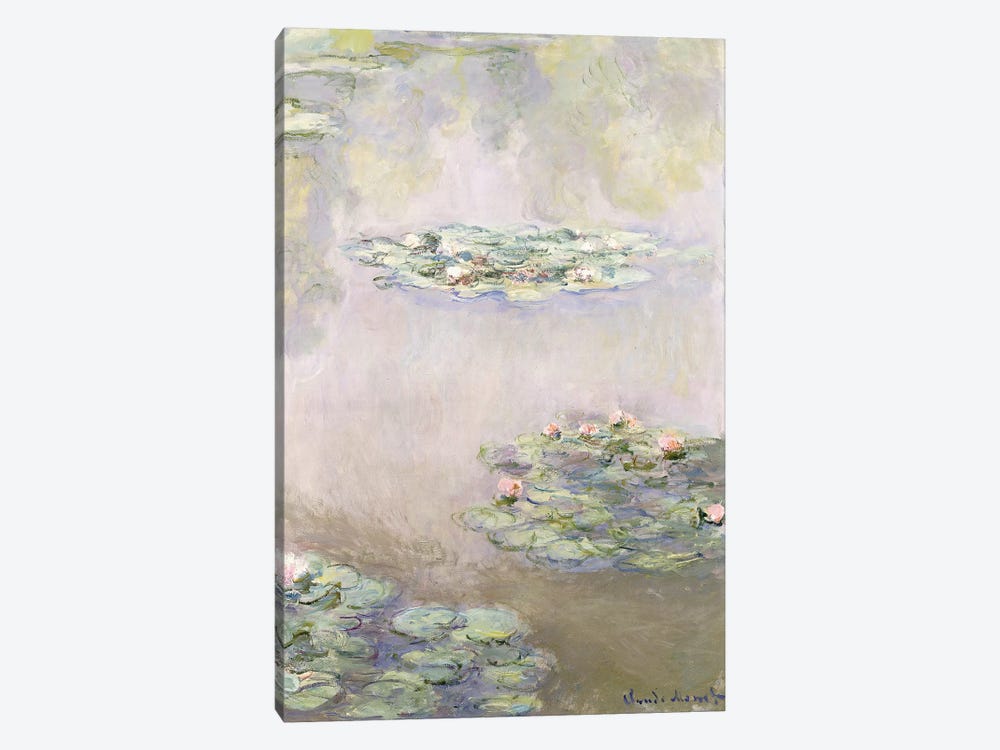 Nympheas, 1908  by Claude Monet 1-piece Canvas Art Print