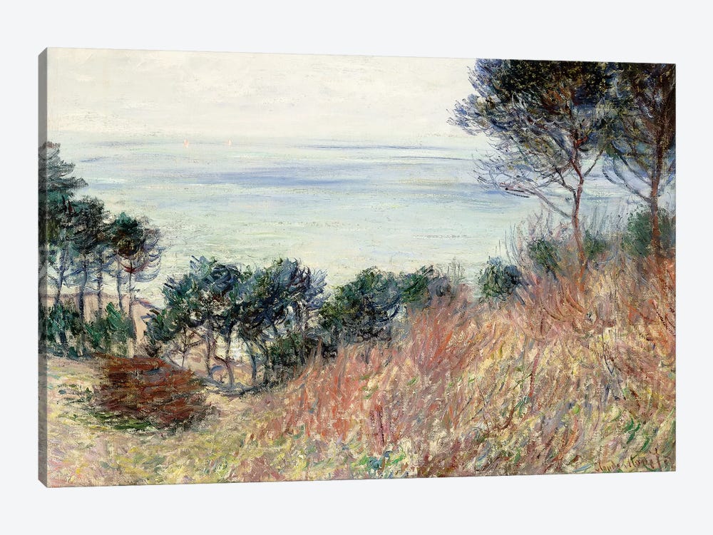 The Coast of Varengeville, 1882  by Claude Monet 1-piece Canvas Wall Art