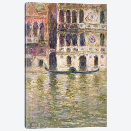 The Palazzo Dario, 1908  Canvas Print #BMN6071} by Claude Monet Canvas Artwork