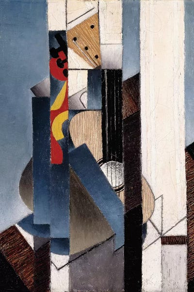 Guitars: Guitar, 1913  by Juan Gris