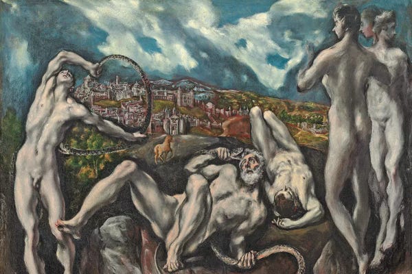 El Greco: Laocoon, c.1610-14 by El Greco
