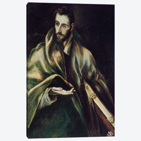 Saint James The Greater Canvas Print #BMN6174} by El Greco Canvas Artwork