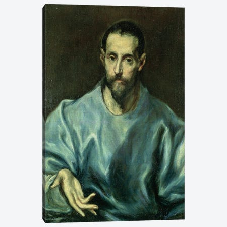 St. James The Greater Canvas Print #BMN6195} by El Greco Canvas Art