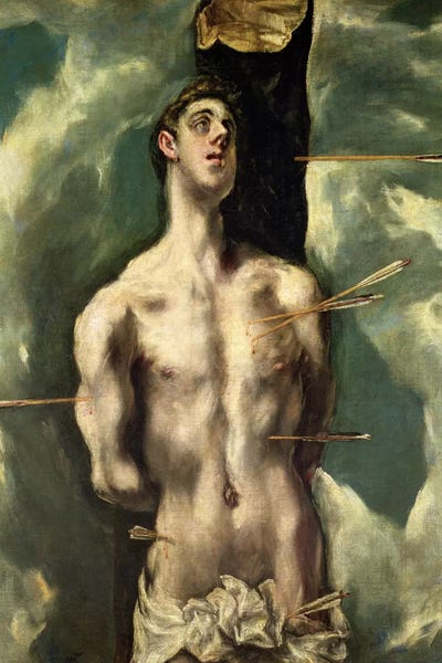 El Greco: St. Sebastian, c.1600-25 by El Greco