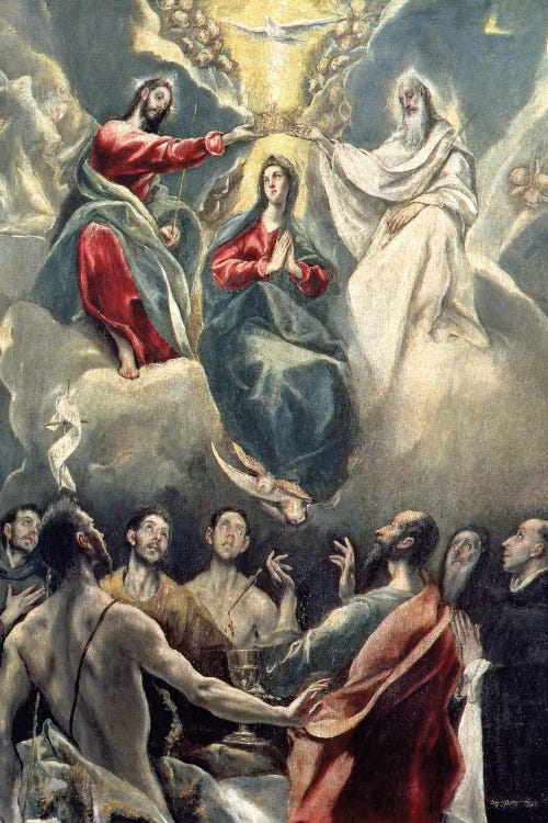 The Coronation Of The Virgin (Museo de Santa Cruz)