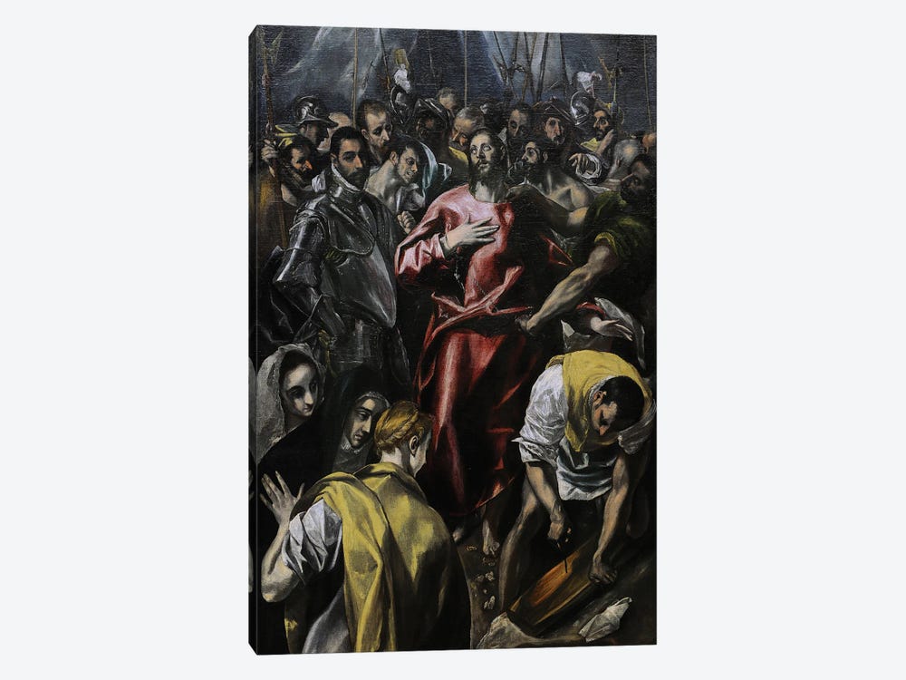 The Disrobing Of Christ, c.1606-08 (Alte Pinakothek) 1-piece Canvas Art
