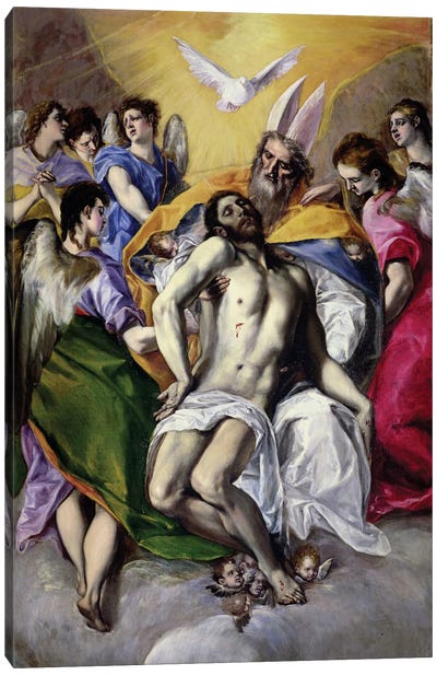 The Trinity, 1577-79 Canvas Art Print