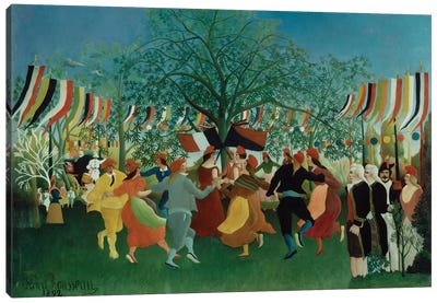 A Centennial Of Independence, 1892 Canvas Art Print - Henri Rousseau