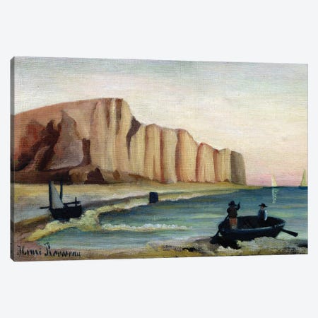 Cliffs, c.1897 Canvas Print #BMN6281} by Henri Rousseau Canvas Print