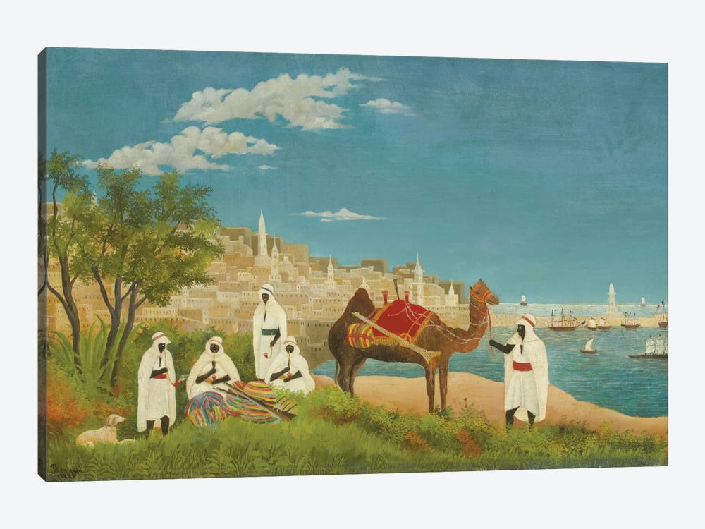 Landscape, Algiers, 1880 by Henri Rousseau 1-piece Canvas Art