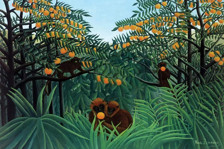 Monkeys In The Jungle, 1910