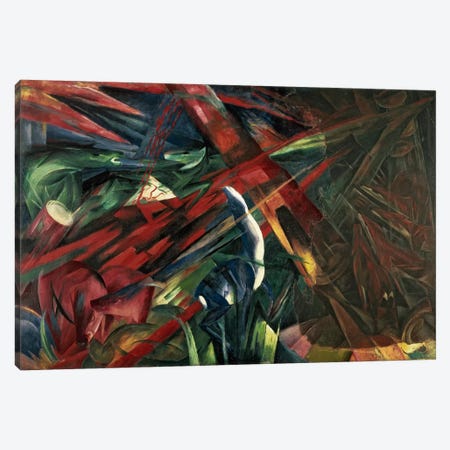 Fate of the Animals, 1913 Canvas Print #BMN62} by Franz Marc Canvas Art