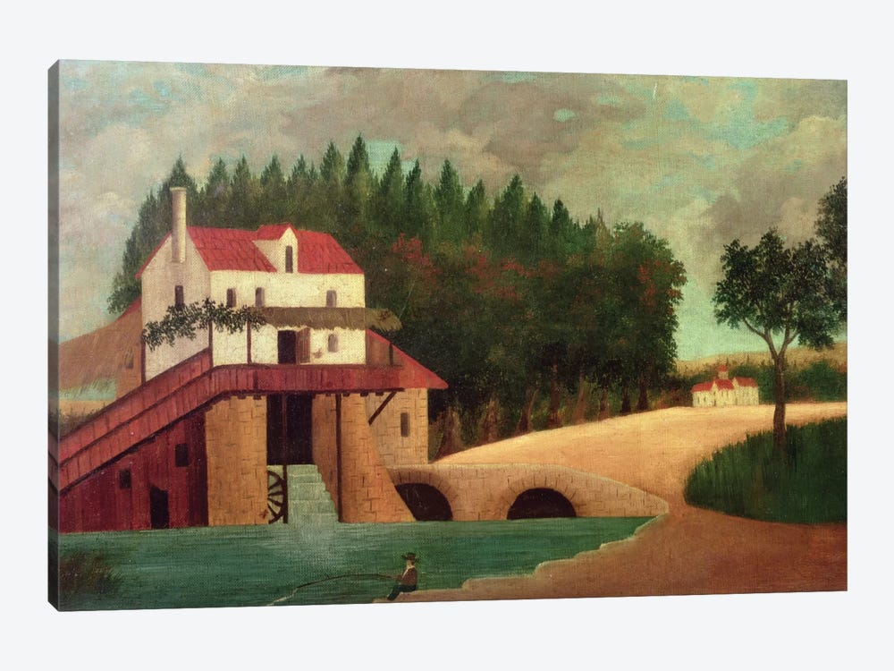 The Watermill by Henri Rousseau 1-piece Canvas Print