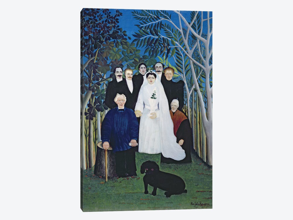 The Wedding Party, c.1905 1-piece Canvas Wall Art