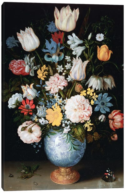Bouquet Of Flowers, 1609 Canvas Art Print
