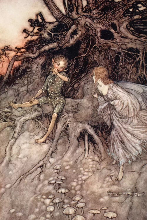 I Am That Merry Wanderer Of The Night (Illustration From William Shakespeare's A Midsummer Night's Dream), 1908