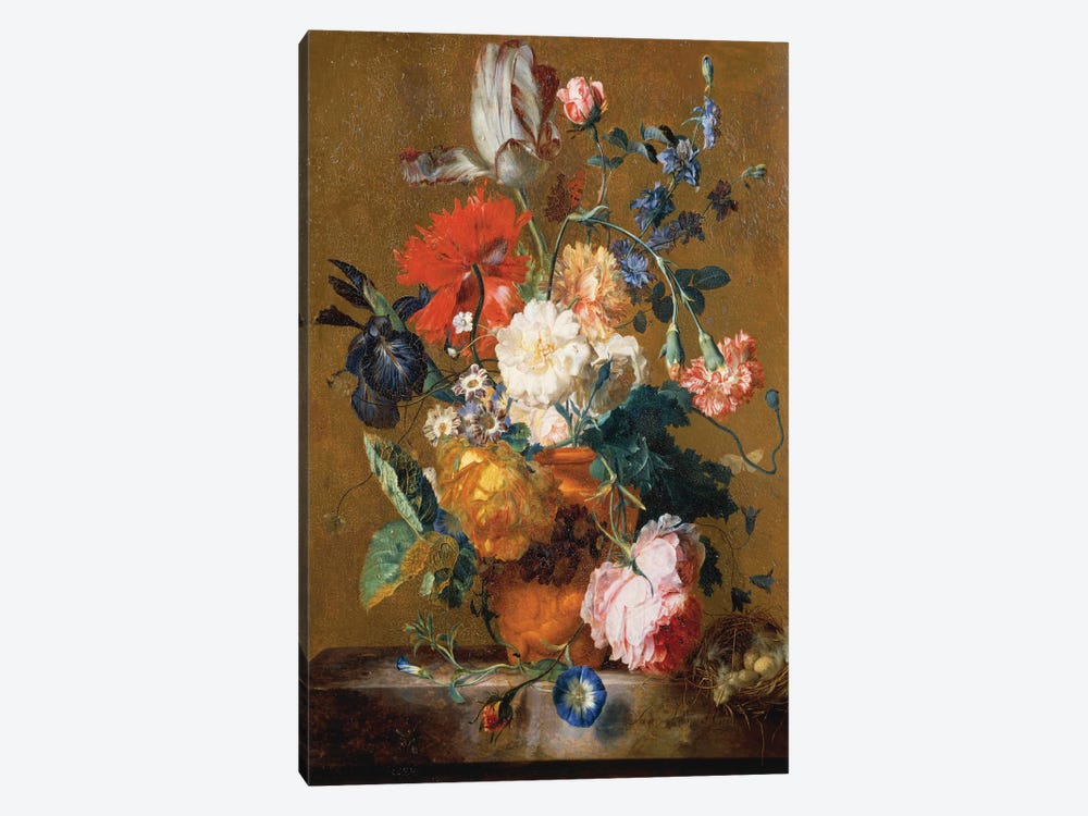 Bouquet Of Flowers 1-piece Canvas Artwork