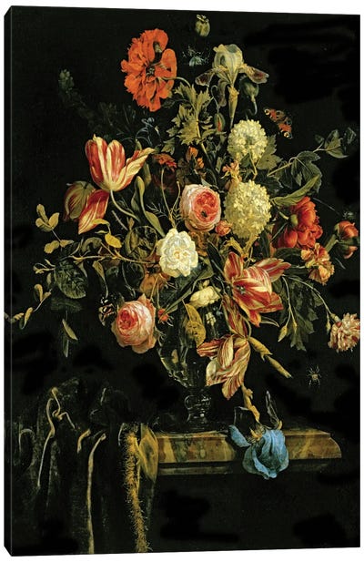 Flower Still Life, 1706 Canvas Art Print
