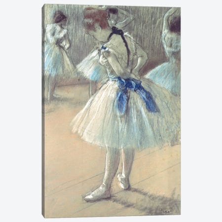 Dancer Canvas Print #BMN6417} by Edgar Degas Art Print