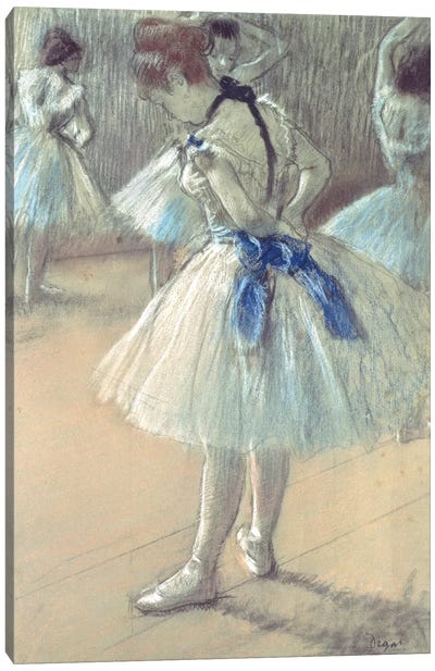 Dancer Canvas Art Print - Edgar Degas