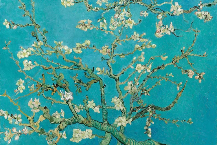 Almond Blossom, 1890 by Vincent van Gogh wall art
