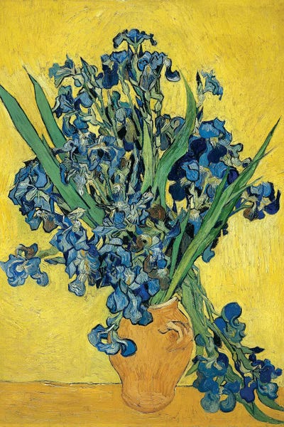 All Things Van Gogh: Irises, 1890 by Vincent van Gogh