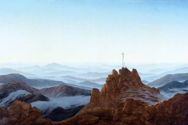 Morning In The Riesengebirge, 1810-11 by Caspar David Friedrich wall art