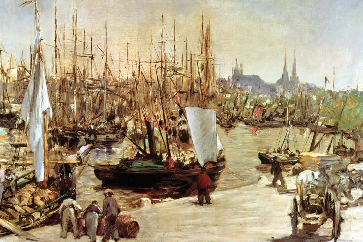 The Port Of Bordeaux, 1871